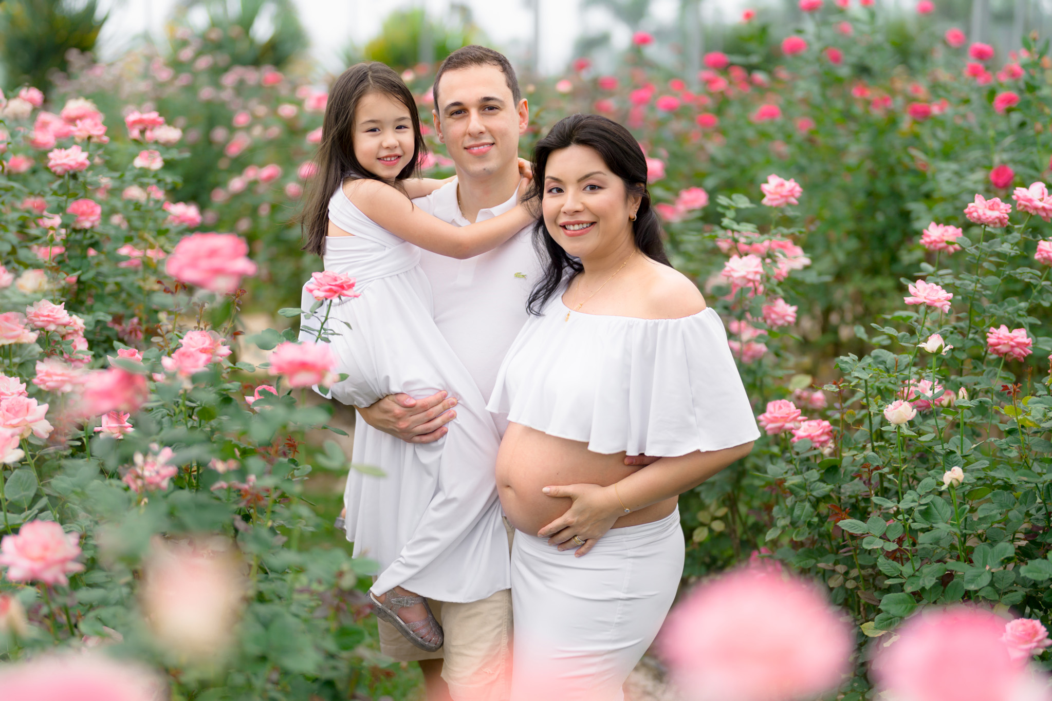Foto em Holambra com chuva